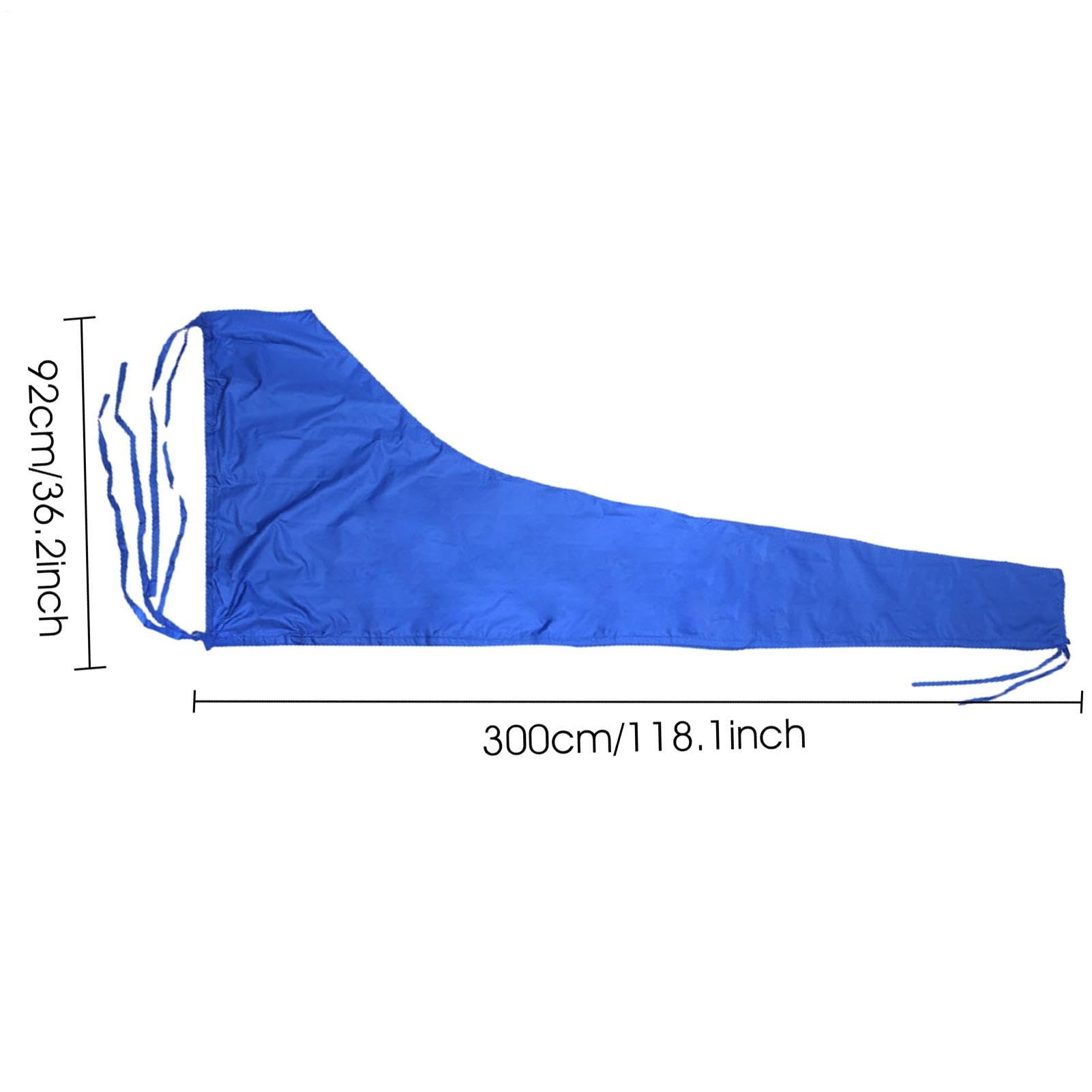 Copertura per barca, copertura per vela per barca, in tessuto Oxford, antivento, 210D, per esterni, impermeabile, accessorio per barche a vela e bassi