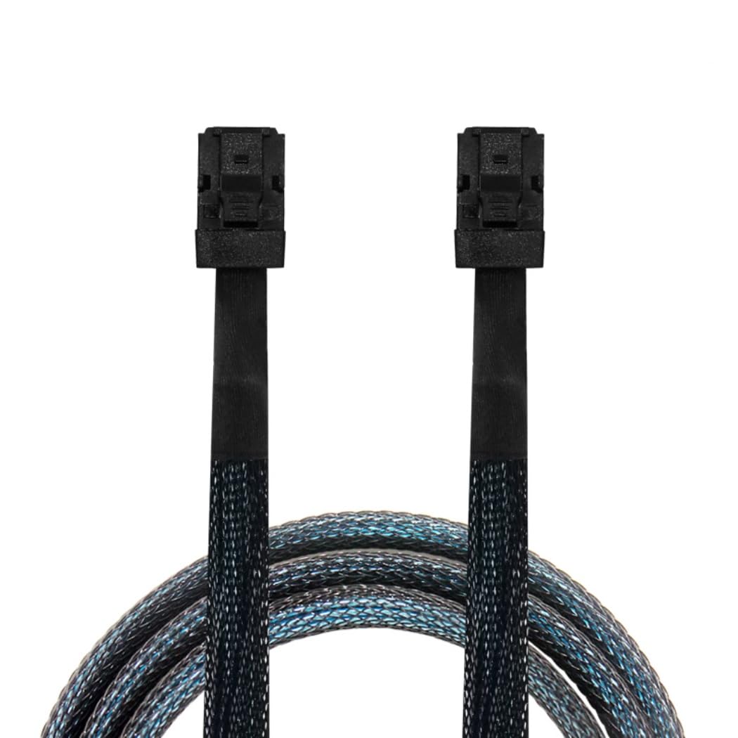 KAGAUOAS Mini SAS HD SFF-8643 Extension Cable, 12Gbps, 50cm