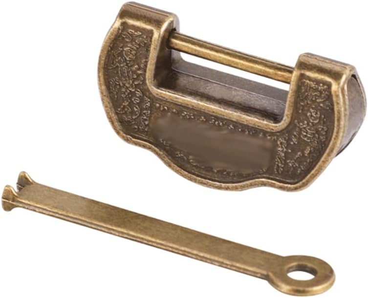 Bulk Locks Keys Lock Come with 1 Key Durable Brass Padlock Suit for Warehouse Container Padlock Gate Outdoor Padlock