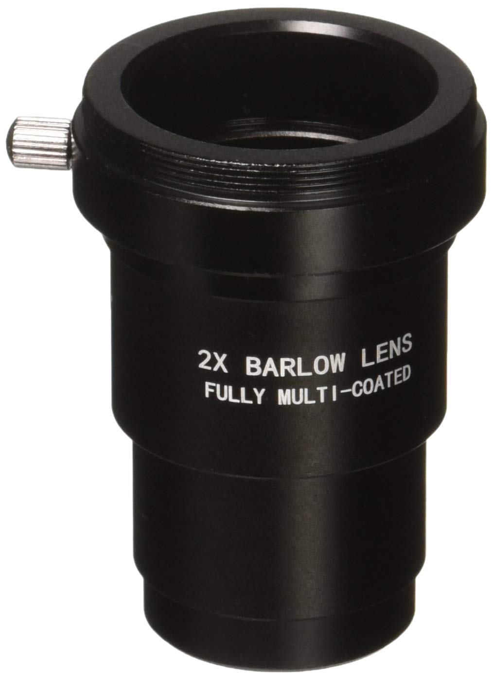 Gosky 3,8 cm 2 x vollständig geschwärzte Metall-Barlowlinse und Kamera-T-Adapter für Teleskope Okular – kompatibel mit 1,25 Zoll Filtern – auch für Astronomische Fotografie – beschichtet