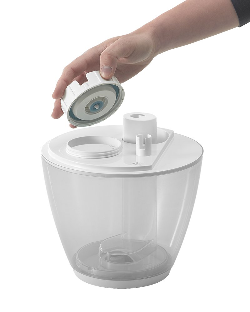 Olimpia Splendid 99483 Limpia Pure nawilżacz powietrza, ciepła/zimna para 400 ml/h, 40 m²