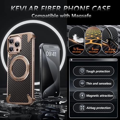Coque iPhone 16 Pro MagSafe idéale pour le bureau avec support - 2