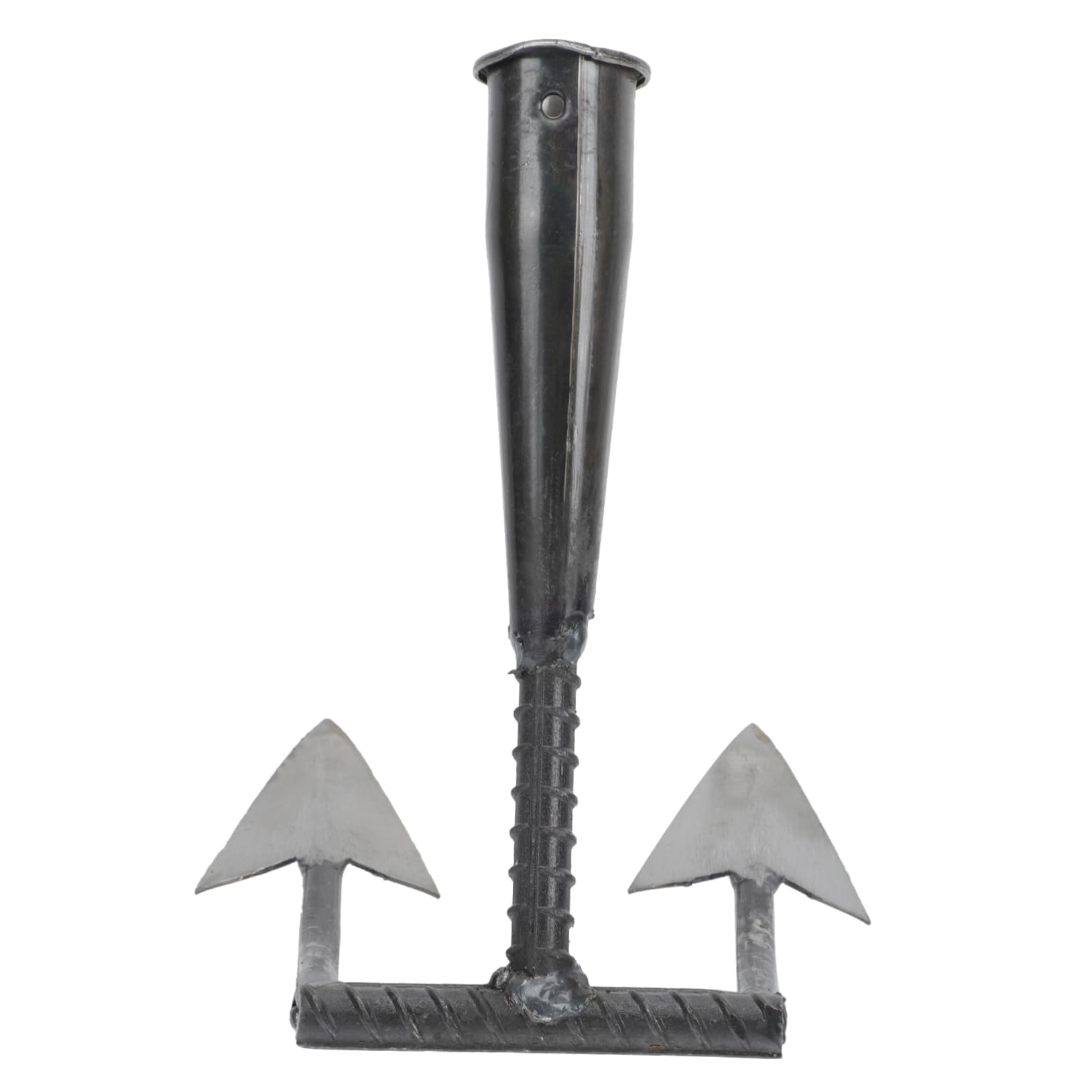 CIYODO Versatile Gardening Hoe Triangle Hoe for Planting Weeding and Cultivation Heavy Duty Hand Tool