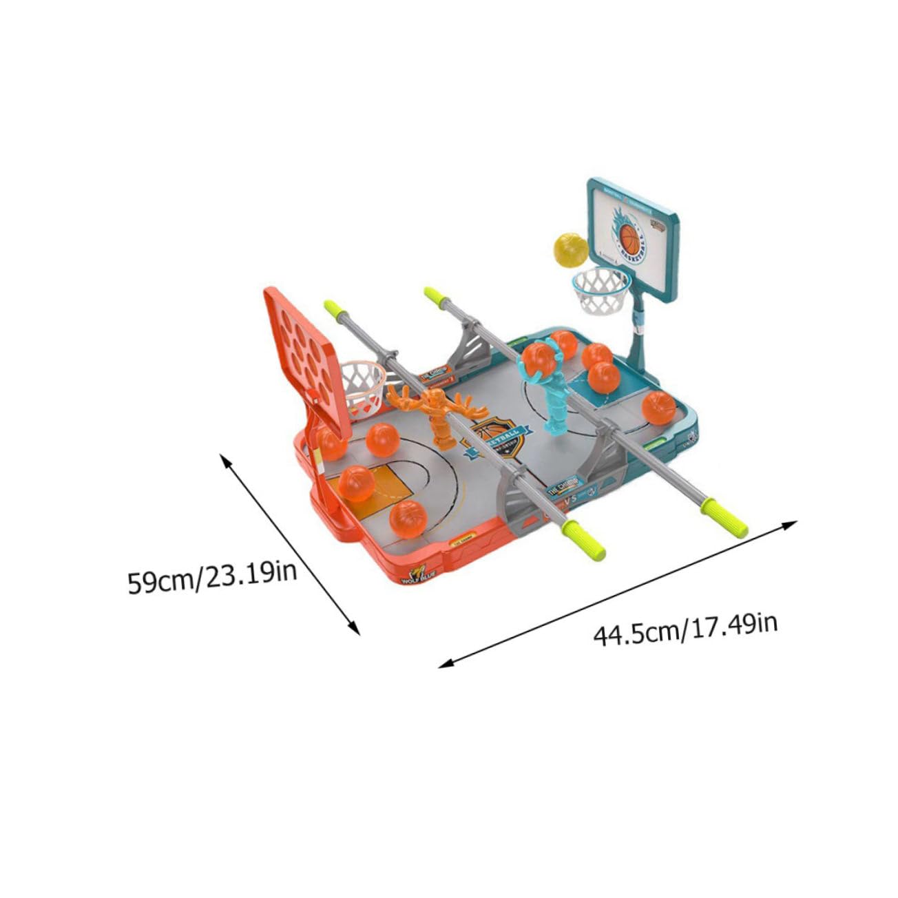 BESPORTBLE 1Set Interactive Basketball for Player Desktop Shooting Game Educational Sports for Hand Eye Coordination Engaging Indoor Fun with Balls