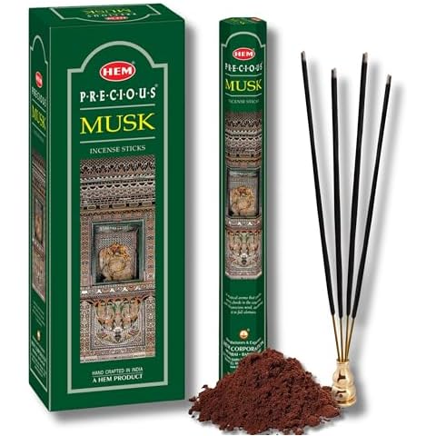 HEM Precious Musk Incense Sticks, 120 Count Cover