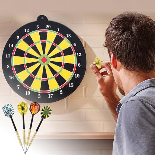 Homirty 14g Steel Tip Darts,12Pack Metal Darts Set,Professional Darts with 4 Style PET Flights,Dart Boards For Adults,Lawn Darts,for Beginner,Home - Image 3