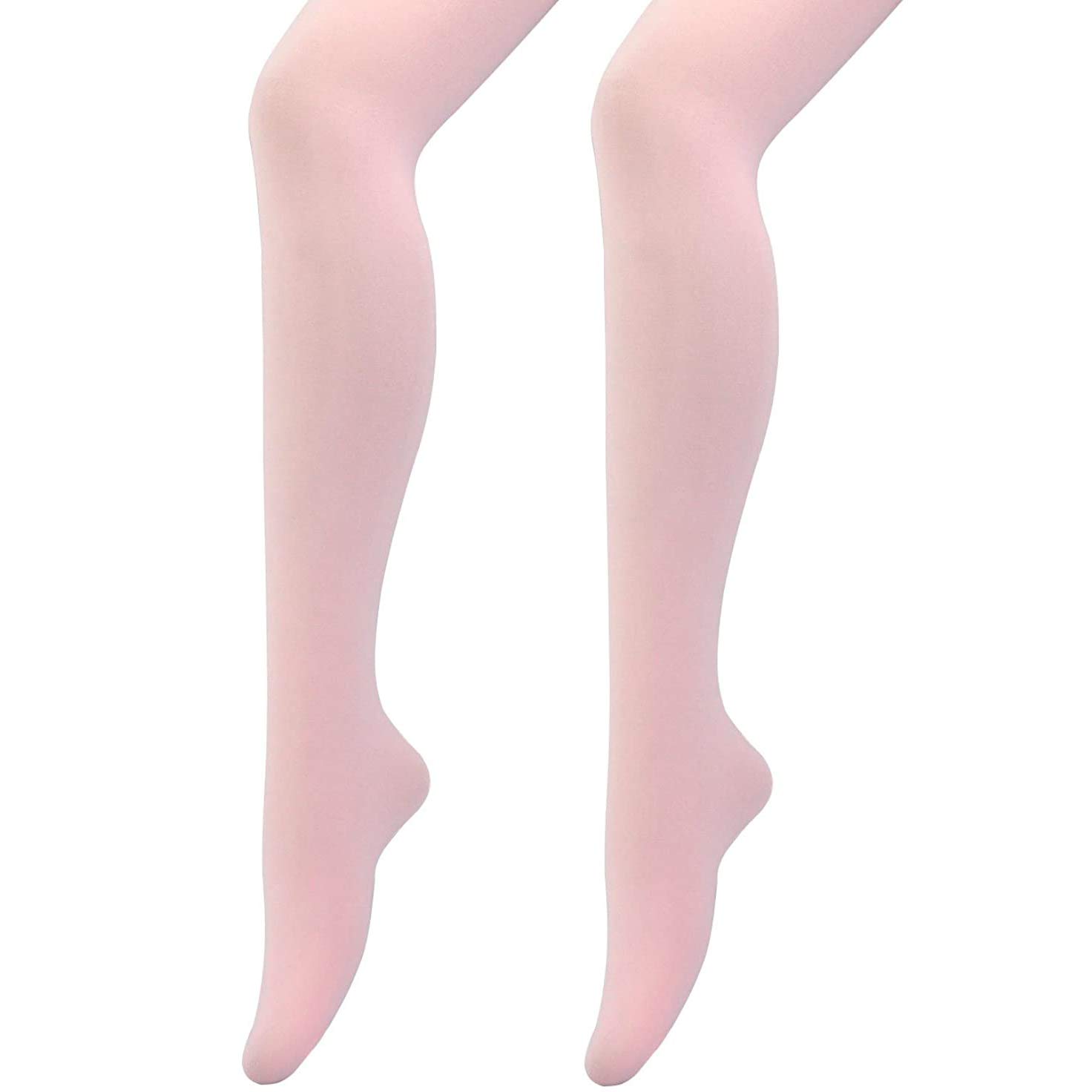 Collant da Ballo per Donna, Collant coprenti, Calze di Seta Tinta Unita, Collant in Microfibra Ultrasoft, Collant da Studente di Danza,Flesh,One Size
