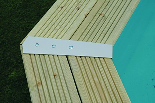 Kit Finition en Alu pour Margelles UBBINK