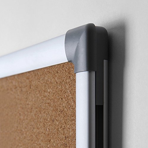 Tablica informacyjna z korkiem z ramą aluminiową (100 x 200 cm)