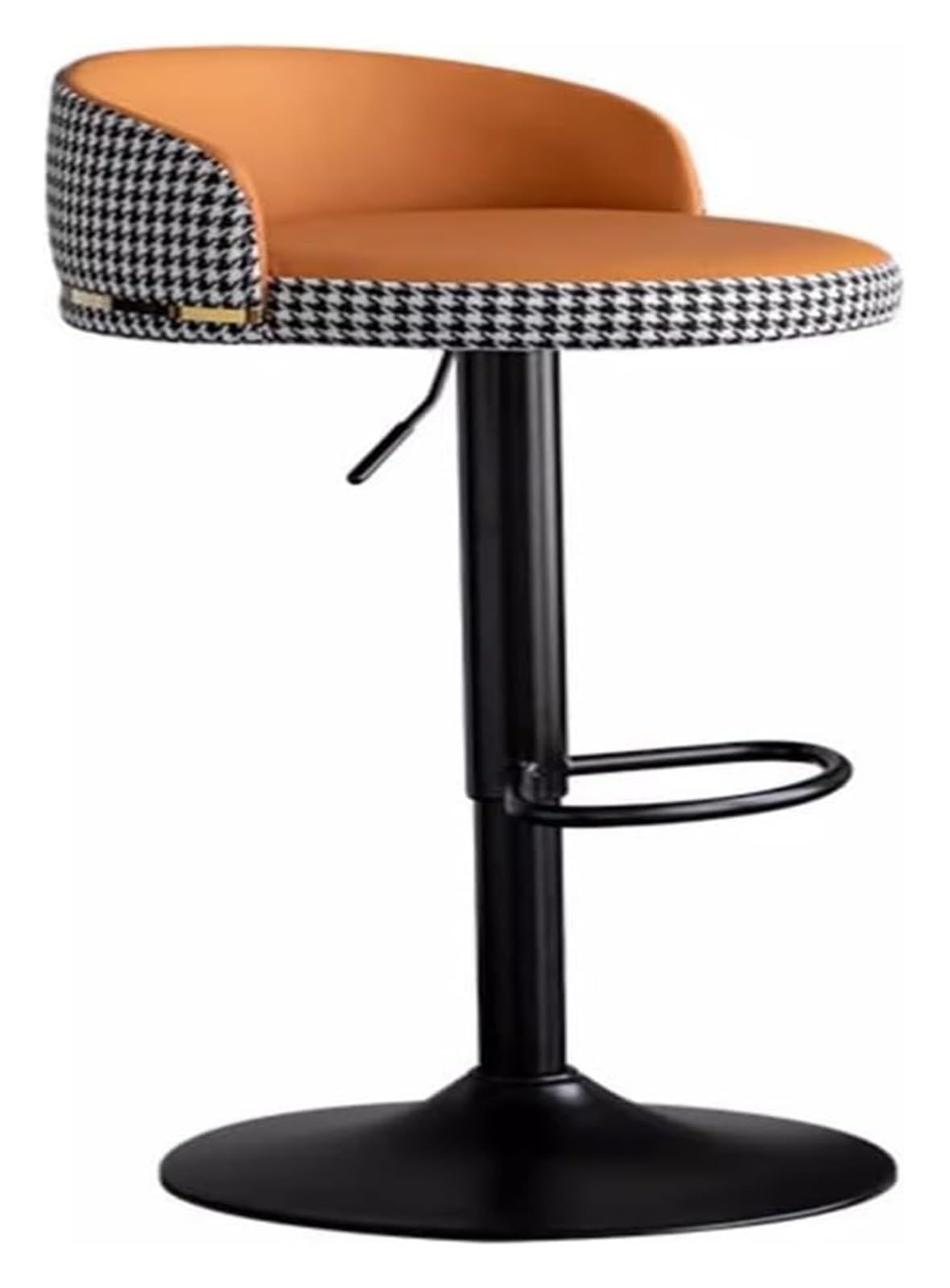 IvyLoutish Chair High Bar Stools, Breakfast Kitchen Bar Stool Pub Barstool, 360° Swivel Bar Chairs High Stools Height Adjustable