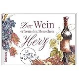  Postkartenbuch »Der Wein erfreue des Menschen Herz«: 12 Postkarten