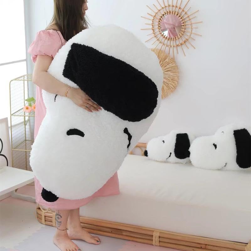 Newhope Snoop Dog Seitenfläche plüsch Hund 40cm Qualität Super Soft Niedliche Hundepuppen Puppen,Kissen Schlafkissen Plüsch Spielzeug Puppe für Männer und Frauen【2 zufällige Freigaben】