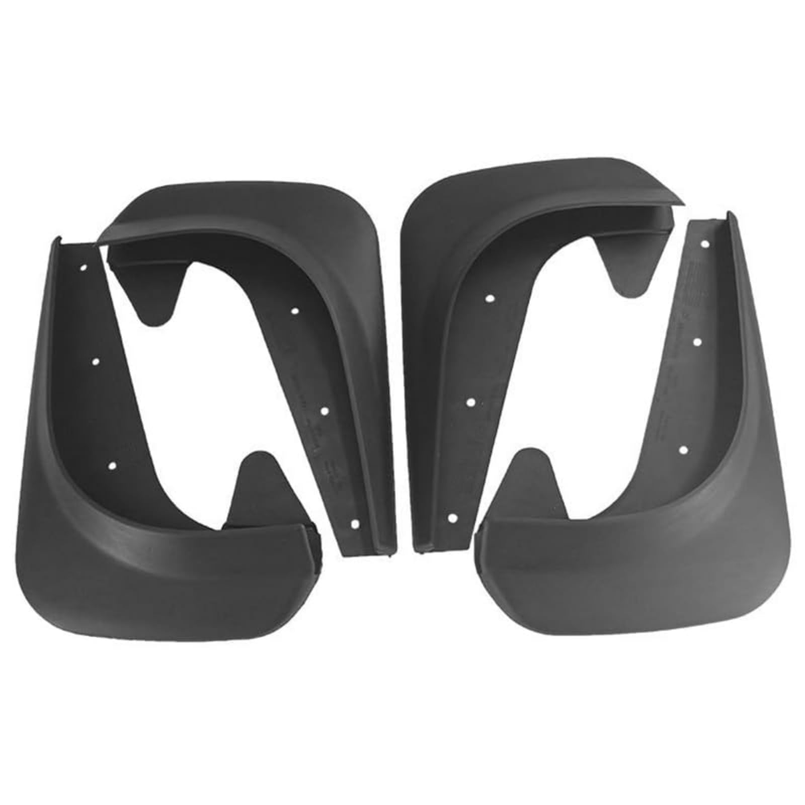 4 Pièces Voiture Bavette, pour VW Crafter 2018-2024 2025 Anti éclaboussure Avant Arrière Roues Garde-Boue Protection carrosserie Laterale Voiture kit