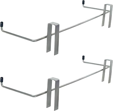 witbee 2Pcs Bee Hive Frame Holder, Stainless Steel Frame Grip Tool Beehive Frame Perch for Honey Harvesting and Inspection Beekeeping
