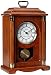 Seiko 15" Chime Carriage Mantel with Chime, Pendulum and Metal Accents Clock