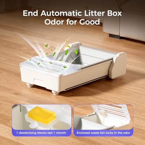 Robotail C32 Open-Top Automatic Self-Cleaning Litter Box — view 7