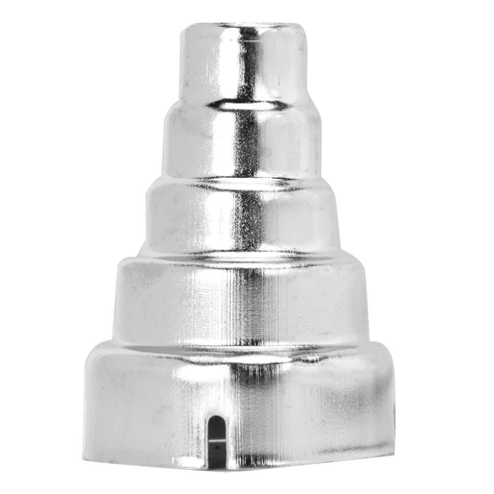 HEITIGN 4 Pcs Heat Gun Nozzles Kits 35mm Stainless Steel Reflector Nozzle for Hot Air Gun Soldering Station Nozzle Tool