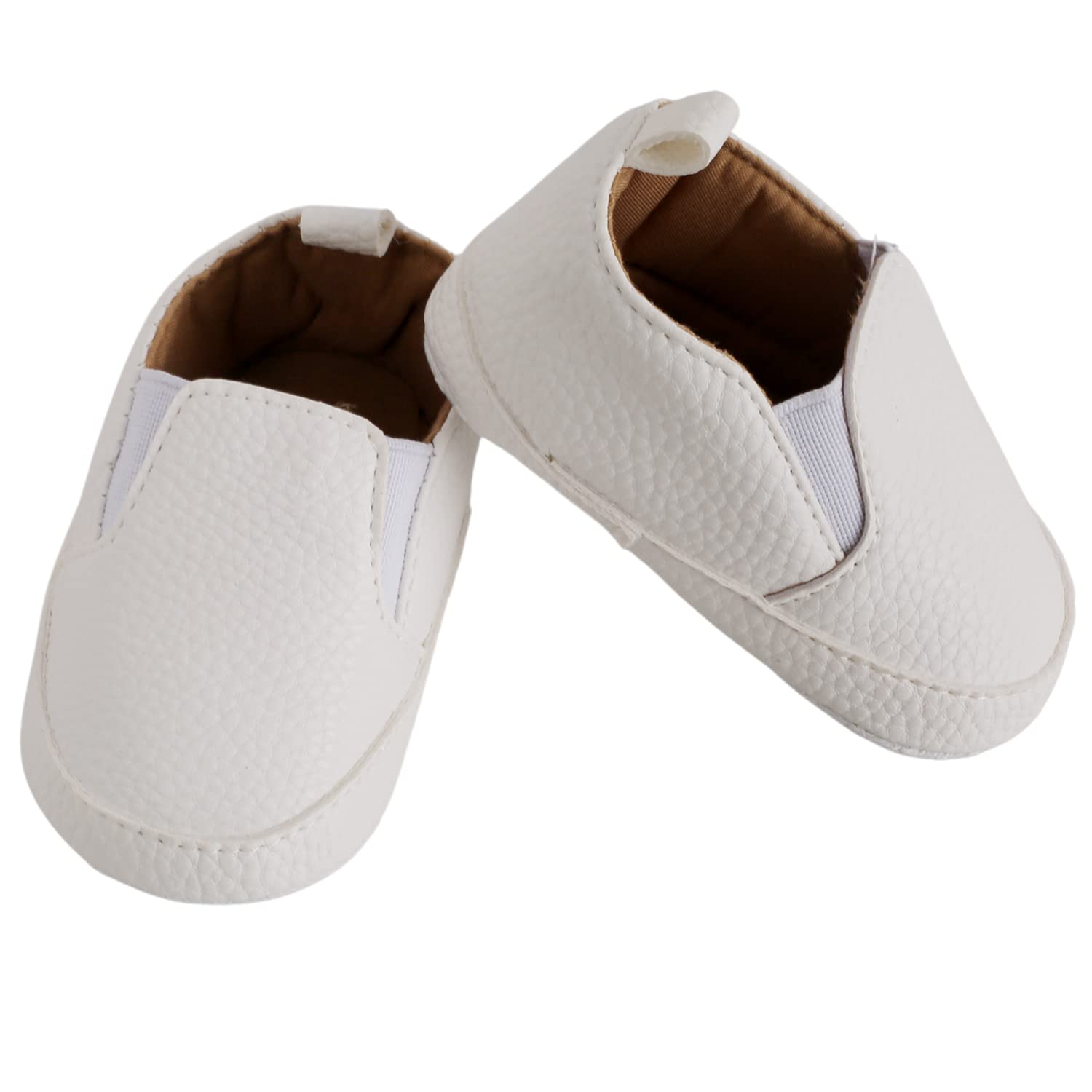 babymoo Leather Comfortable & Breathable Baby Boy & Girl Pull-On Booties | Cozy Fleece Infant All Seasons Footwear-picture-24