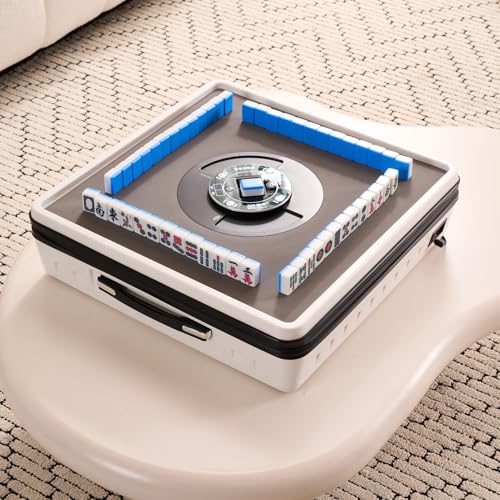 KOUBENHAN Portable Automatic Mahjong Table, Hand-held...