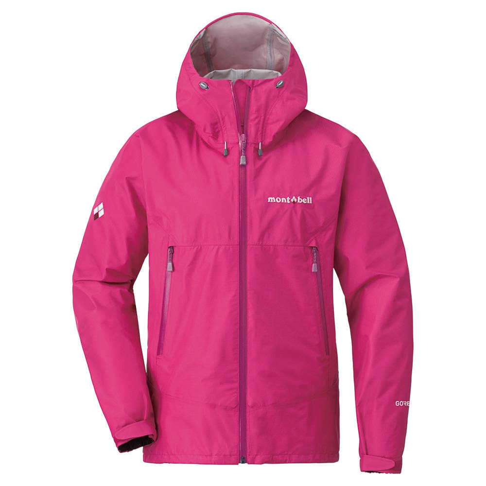 y2k モンベル down jacket ピンク 短丈GORE-TEX スーパー ドライテック ダウンパーカ Kid's 140-160｜モンベル