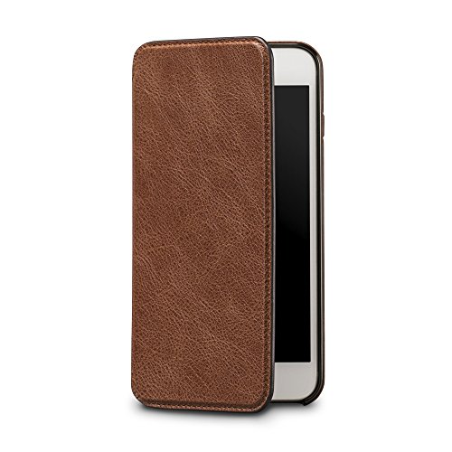Sena Ultra Thin Wallet Book Thinnest Leather Wallet Book Case iPhone 6+ 7+