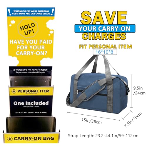 Foldable Underseat Travel Duffle Bag