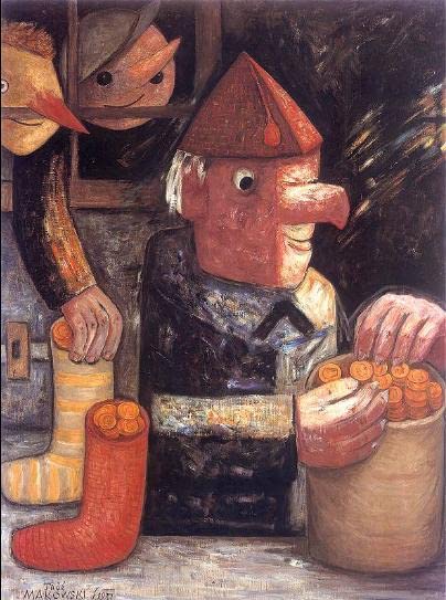 The Miser， Tadeusz Makowski