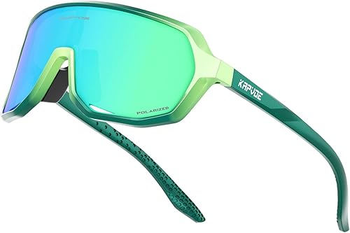 KAPVOE Gafas de béisbol juveniles de 8 a 14 años de edad para niños, lentes de sol polarizadas para softbol y ciclismo, cara pequeña para adultos