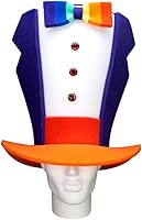 Vista 17 de FOAM PARTY HATS: Pride Hats Pride Rainbow Wide Top