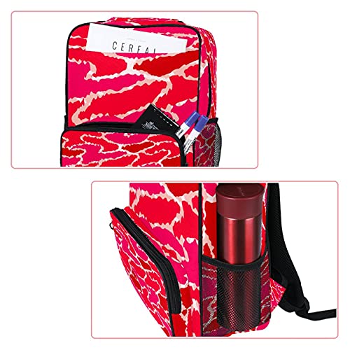 Sac à dos ordinateur portable rose pour les cours de l'étudiante active - 2