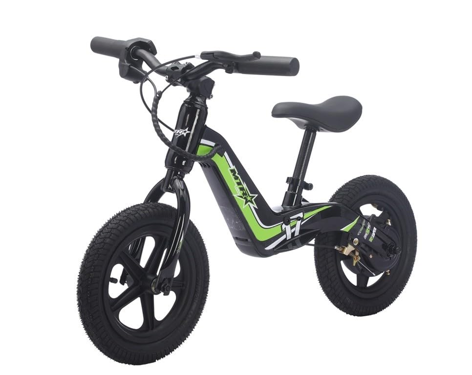 Bicicleta Eléctrica Infantil MTR de 12 Pulgadas de 24V con Motor 120W y batería de Litio para niños Desde 3 a 7 años