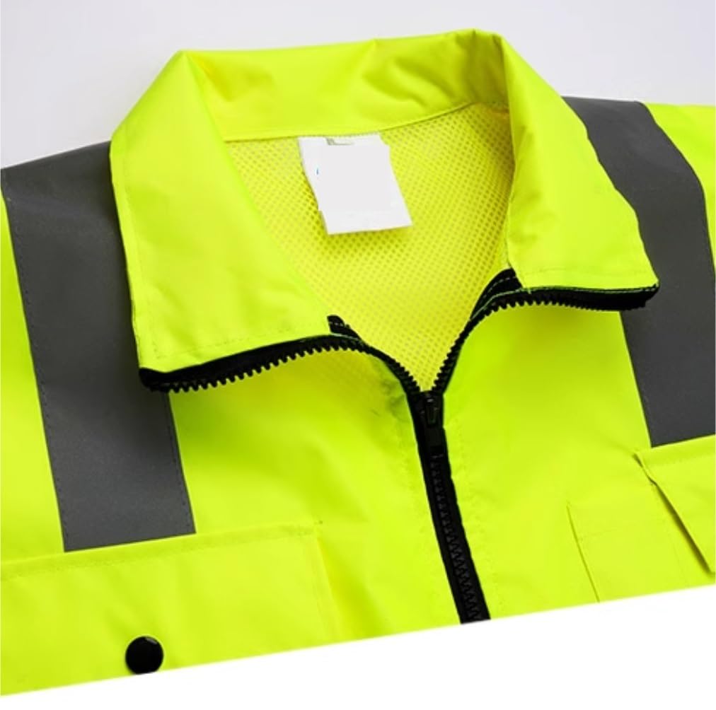 Chaleco Reflectante Chaleco Reflectante For Correr De Noche De Invierno, Chaleco De Seguridad For Obra De Tráfico Chaleco de Trabajo(XL)