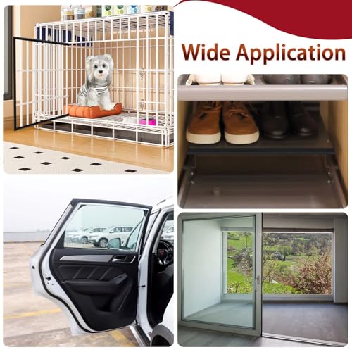 Kantenschutz selbstklebend Fassungsprofil EPDM Kantenschutzprofil Gummidichtung Kantenschutz U-Profil für Bleche Autotüren Metallplatten Glasplatten (Schwarz, 2mm×6m)