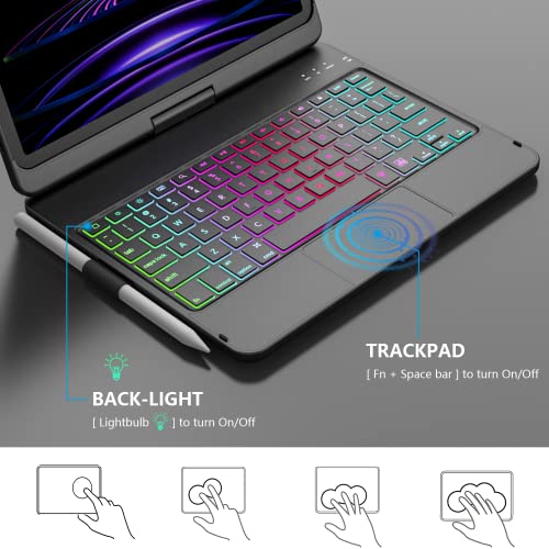 Image of MMK for iPad Air 11 inch & Air 5th / 4th Generation Case with Keyboard