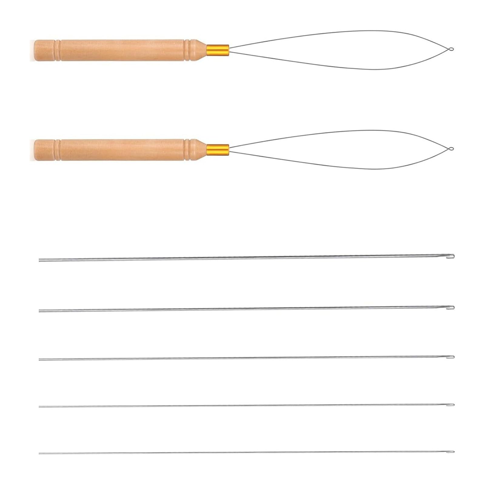 Kaeltsyn Beading Needle Threader for Jewelry Making Craft Projects with Easy to Use Designs Sphere Threader