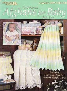Paperback Crocheted Afghans for Baby (Leaflet 2211, Book Five) Book