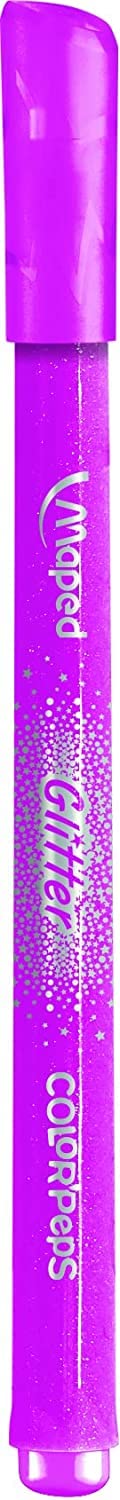 Maped Color'Peps Glitter 847110 Flamastry, Wielokolorowy, 10 sztuk