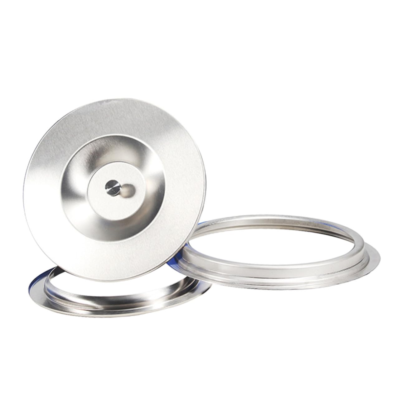 Couvercle poubelle encastré inox hermétique et pratique pour poubelle de cuisine
