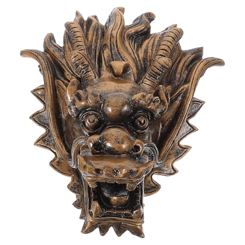 Abaodam Grifo de Fuente para Jardín Exterior con Cabeza de Dragón Decoración de Pared para Fuente de Agua Ornamentación para Villas y Espacios al Aire
