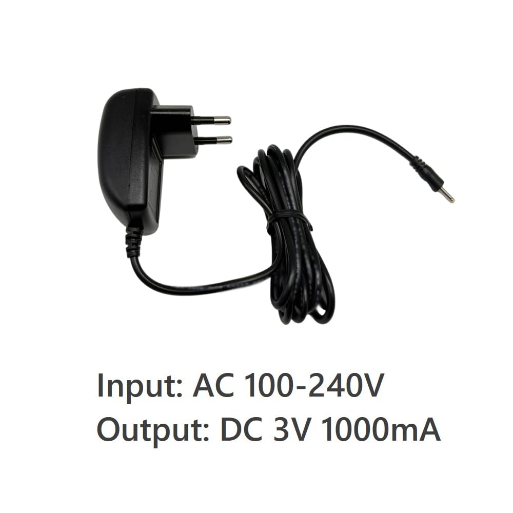 WICAREYO 3V 1A Adaptador de alimentación de CA de fuente de alimentación Compatible para GBC Gameboy Color