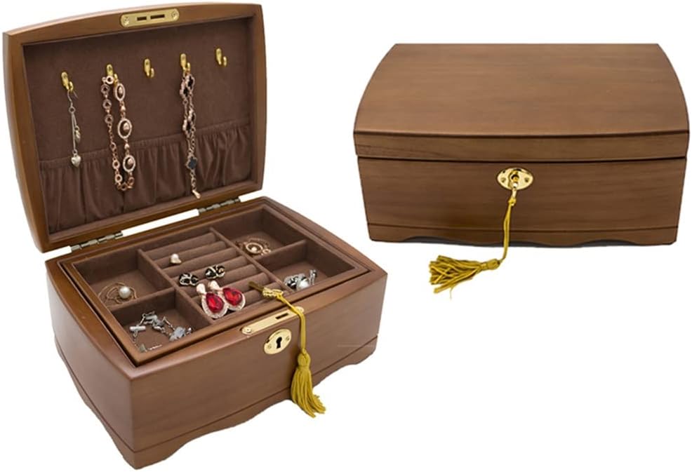 Storage Cases Women Rings Necklace Gift Boxes