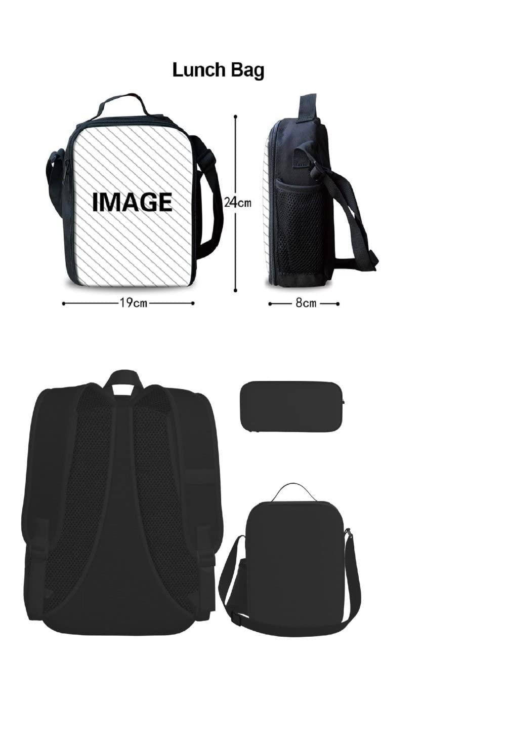 Mochilas con fotos personalizadas para adolescentes, niños y adultos, mochila personalizada para niños con texto de nombre, mochila informal personalizada para mujeres, hombres, niños, niñas, pa