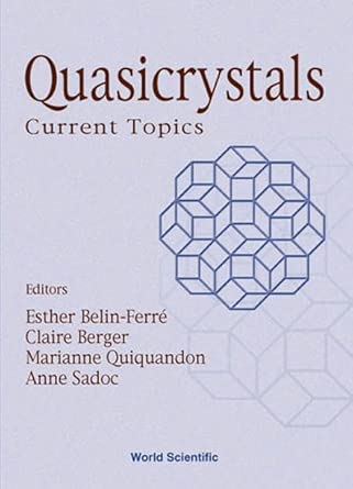 Quasicrystals: Current Topics - Proceedings Of The Spring School On Quasicrystals book cover