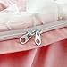 Girls Lace Bedding,Full Comforter Cover Set, Chic Ruffled Duvet Cover with Lovely Bow,Princess Style 1 Duvet Cover with 2 Pillowcases, No Comforter-Bright Pink,Full Size