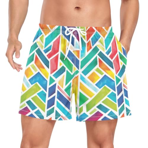 Pantalones cortos de natación para evitar rozaduras con tejido fino de secado rápido