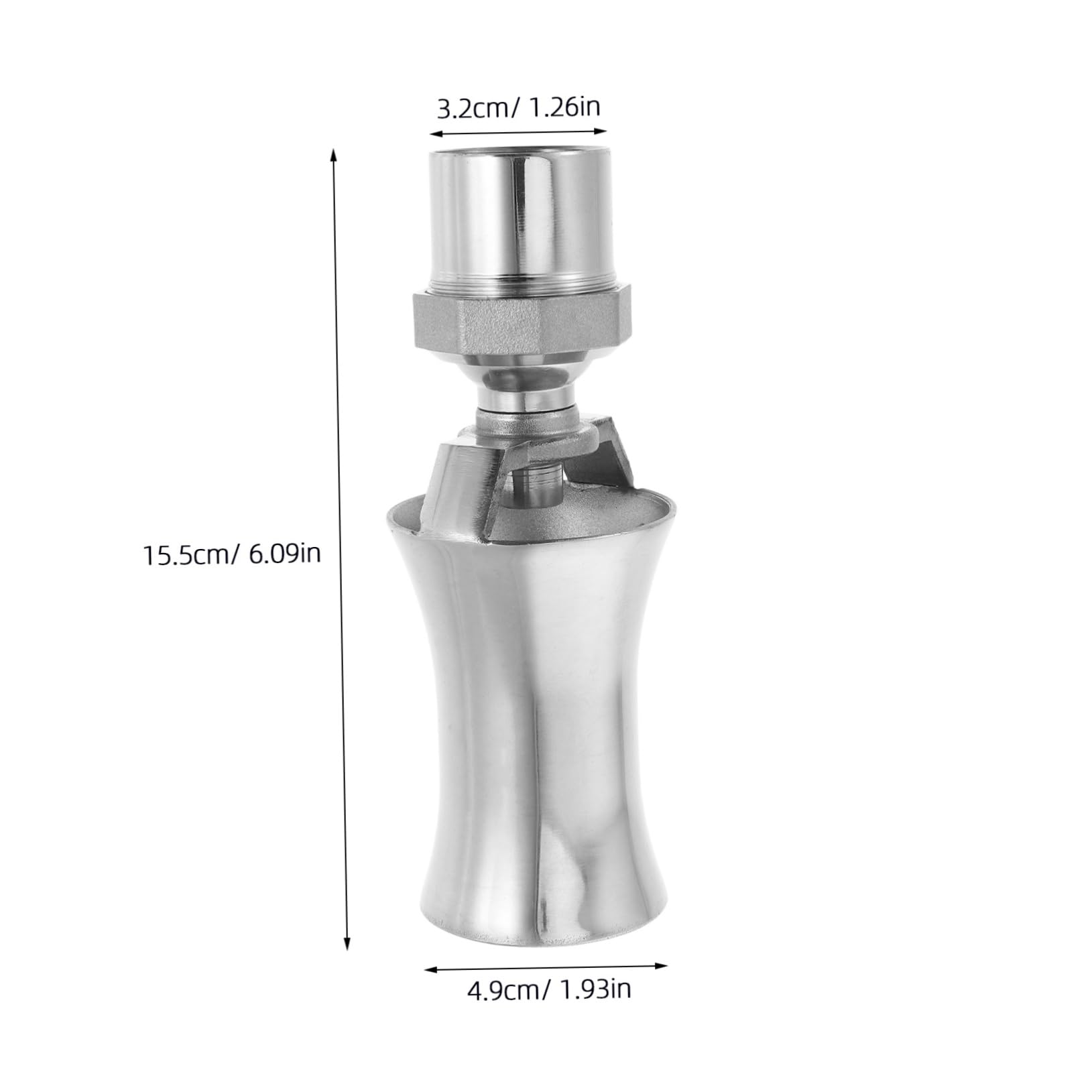 OFFSCH Garden Pond Fountain Nozzle 1 Inch Dn25 Adjustable for Rockery Park Fountain Accessories Spray Head