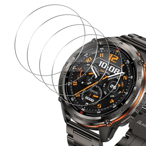 4 Pezzi Pellicola Protettiva per KOSPET TANK T3 Ultra 2 Vetro Temperato 9H Film HD Schermo Antigraffio Senza Bolle Facile da Installare Trasparente