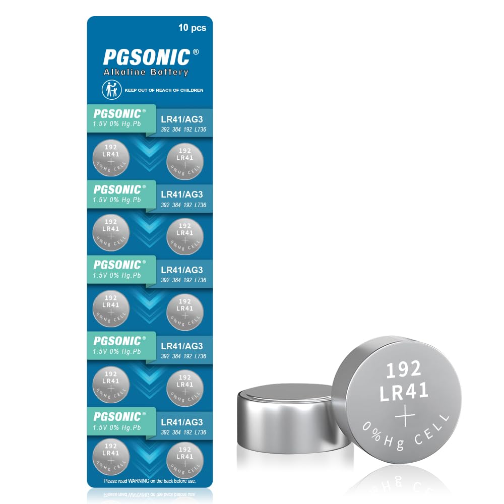 PGSONIC LR41 Battery (10pcs)