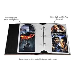 Alternative view of Bellagio-Italia DVD Storage Binder Insert Pages 8 Pack - Clear