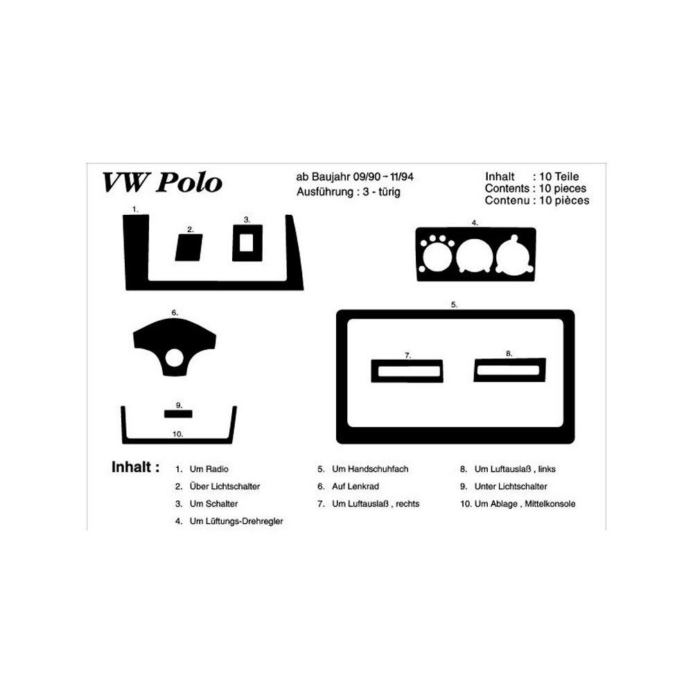Prewoodec RC 1856593 Interior Set